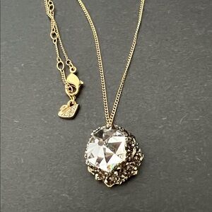 Swarovski necklace with gem pendant